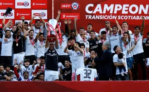 Colo Colo ganó su último título en el Transición 2017. | Foto: Agencia UNO.