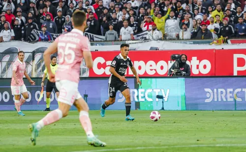 Vicente Pizarro fue una verdadera aduana para Colo Colo en el mediocampo. | Foto: Guillermo Salazar.