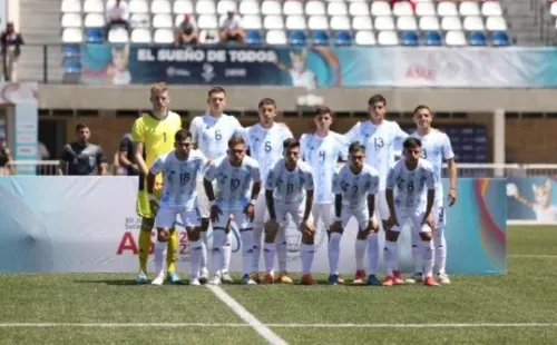 La Selección Argentina solo tiene una bandera en el pecho | Imagen: Panam Sports