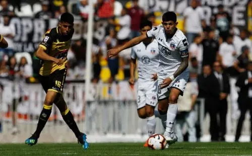 Colo Colo desde el 2019 que no juega con hinchas en el Francisco Sánchez Rumoroso. | Foto: Agencia UNO.