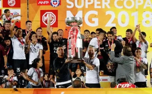 El Cacique se coronó campeón de la Supercopa 2018 tras vencer a Santiago Wanderers. Fuente: Agencia UNO.