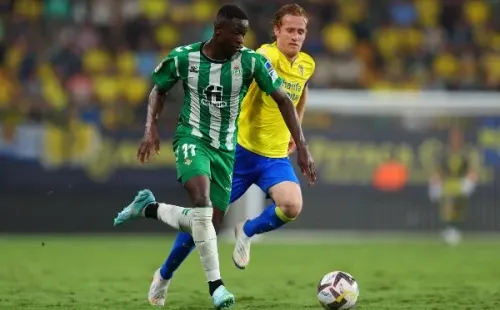 El cuadro bético no pudo ante el Cádiz y empataron sin goles. Fuente: Getty Images.