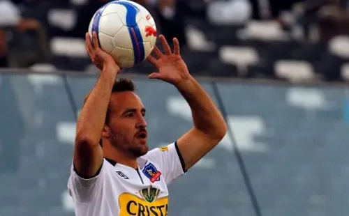 José Pedro Fuenzalida jugó en dos procesos en Colo Colo en el 2008 y entre 2010 y 2014. | Foto: Agencia UNO.