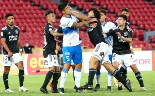 Falcón no solo fue suspendido por irse a las manos con Huerta, sino que fue “cortado” por varios partidos por Gustavo Quinteros. | Foto: Agencia UNO.