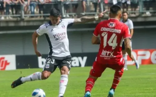 Esteban Pavez fue titular ante Ñublense en el último partido del Campeonato Nacional | Imagen: Agencia Uno