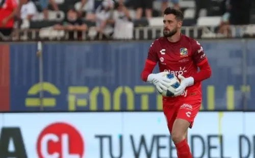 Fernando de Paul en el estadio Monumental