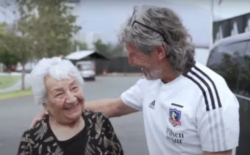 Nelly Iturra no contuvo la emoción tras conocer a Daniel Morón | Imagen: Captura