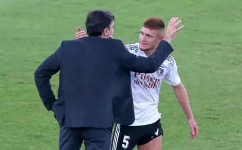 Leonardo Gil está a muerte con Gustavo Quinteros | Imagen: Agencia Uno