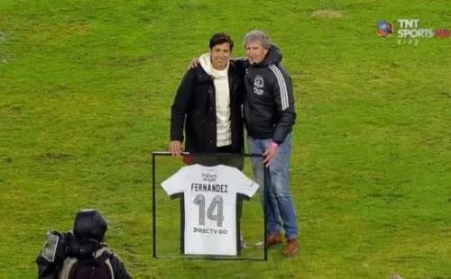 Matías Fernández ya fue reconocido por Colo Colo durante este 2022 | Imagen: Captura