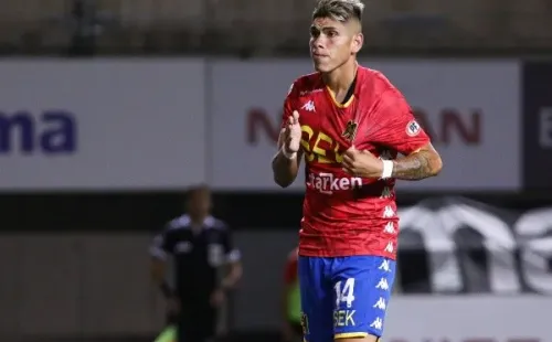 Palacios se fue de Unión Española siendo figura, pero lamentablemente no pudo mantener su nivel en el fútbol brasileño. | Foto: Agencia UNO.