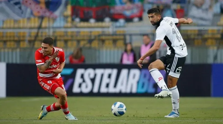 Amor tendrá que cerrar la temporada 2022 antes de tiempo por este esguince de tobillo, precísamente el mismo que fue operado hace algunos meses. | Foto: Colo Colo.