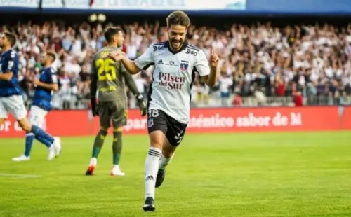 Agustín Bouzat marcó su segundo tanto con la camiseta de Colo Colo | Imagen: Guillermo Salazar