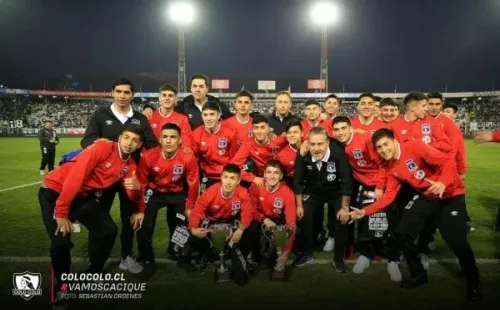 Thomas Osorio celebrando una copa en el Monumental