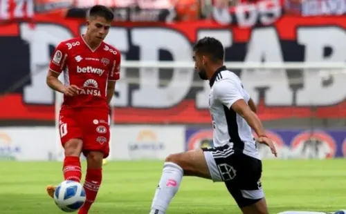 Matías Moya ya enfrentó a Colo Colo en 2022 | Imagen: Agencia Uno
