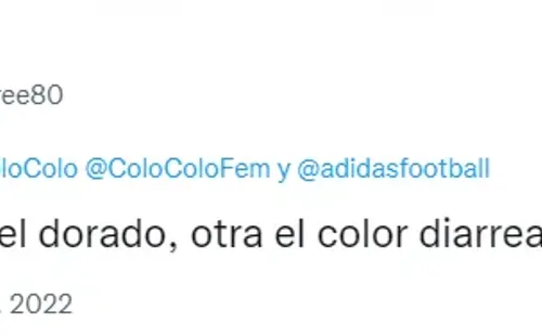Hinchas de Colo Colo reaccionan a la camiseta conmemorativa.