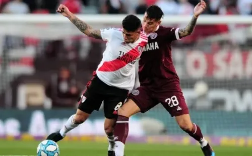 Carlos Auzqui jugando por River Plate | Imagen: Getty