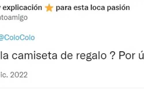 Hinchas de Colo Colo reaccionan al precio de los abonos.