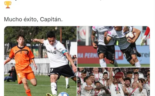 Colo Colo se despide de Gabriel Suazo.