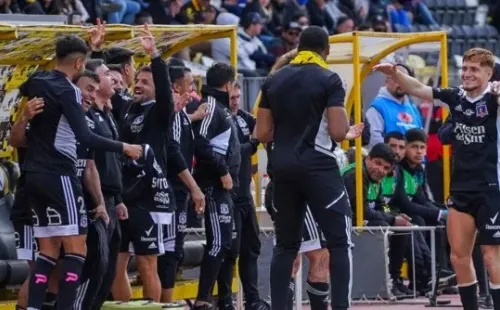 Los jugadores de Colo Colo festejando el título en Coquimbo | Imagen: Guillermo Salazar