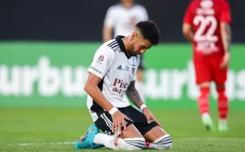 Juan Martín Lucero arriesga una dura sanción por la FIFA | Imagen: Agencia Uno