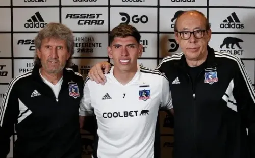 Carlos Palacios usará la camiseta número 7 en el Cacique | Imagen: Colo Colo
