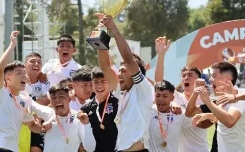 En el 2022, la Sub 17 de Colo Colo se título campeona de la categoría