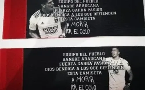 La jineta de capitán inspirada en la del Colo Colo campeón en la quiebra | Imagen: Dale Albo