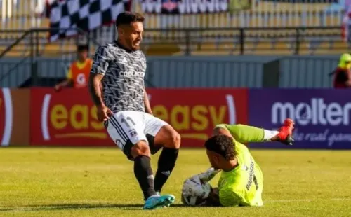 Marcos Bolados anotó el único tanto de Colo Colo ante Magallanes | Imagen: Guillermo Salazar