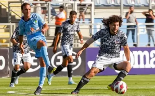 Maximiliano Falcón sufrió un duro golpe en su codo | Imagen: Guillermo Salazar