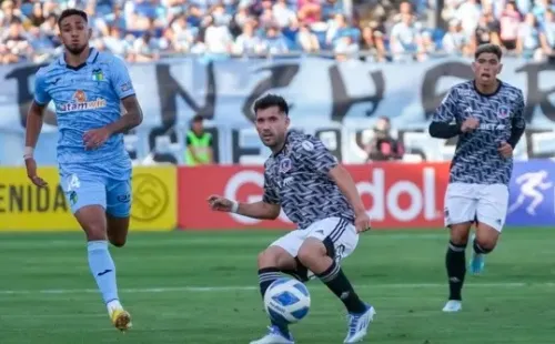 César Fuentes tuvo un complejo partido ante O’Higgins | Imagen: Guillermo Salazar