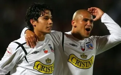 Matías Fernández y Humberto Suazo formaron uno de las sociedades más brillantes de Colo Colo.