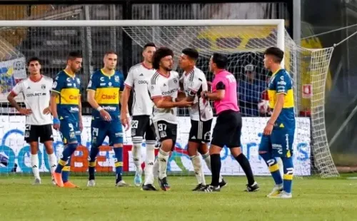 Maximiliano Falcón fue expulsado por Felipe González | Imagen: Guillermo Salazar