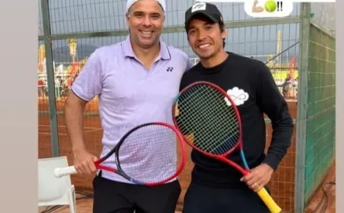 Fernando González y Matías Fernández comparten en Coquimbo | Imagen: Instagram