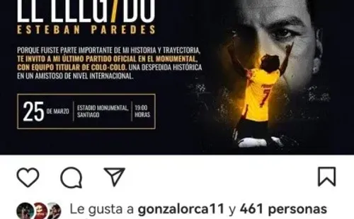 La invitación recibida por Manuel Neira