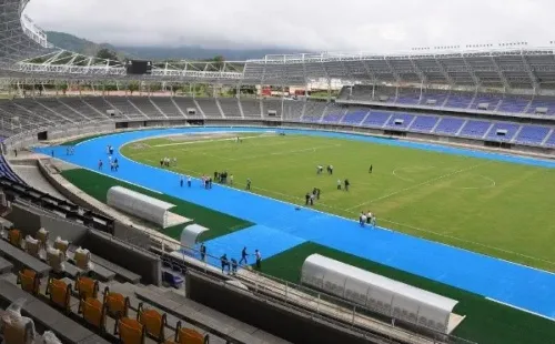 Estadio Hernán Ramírez Villegas, donde juega el Deportivo Pereira Foto: Archivo