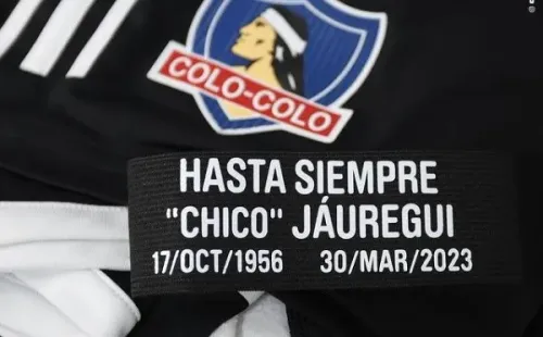 El homenaje para Arturo Jaurequi. / FOTO: Colo Colo