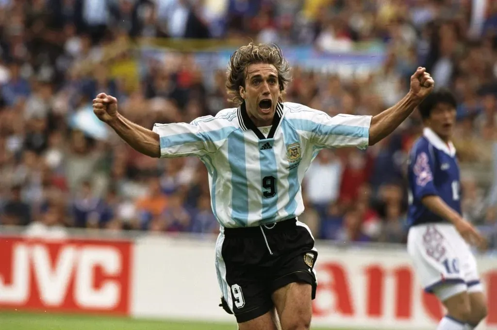Gabriel Batistuta es uno de los mejores delanteros de la historia del fútbol argentino. / FOTO: Getty Images