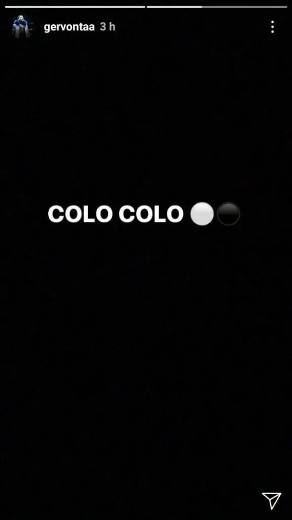 Así reaccionó Davis ante la lluvia de mensajes de hinchas albos. / FOTO: Instagram