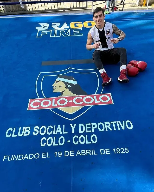 Andrés Campos representa al Club Social y Deportivo Colo Colo | Imagen: Instagram.