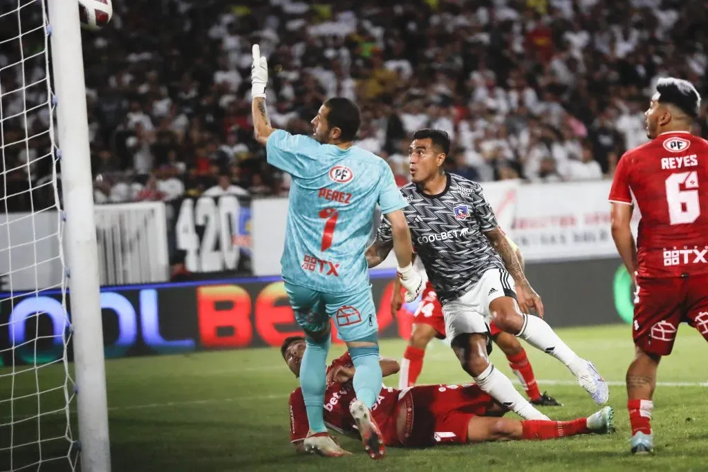 Lezcano tuvo un debut goleador en Colo Colo | Foto: Photosport