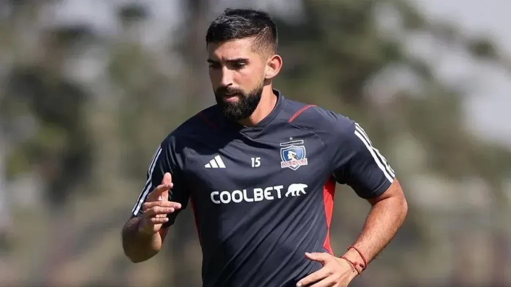 Emiliano Amor en Colo Colo. Crédito: Colo Colo.