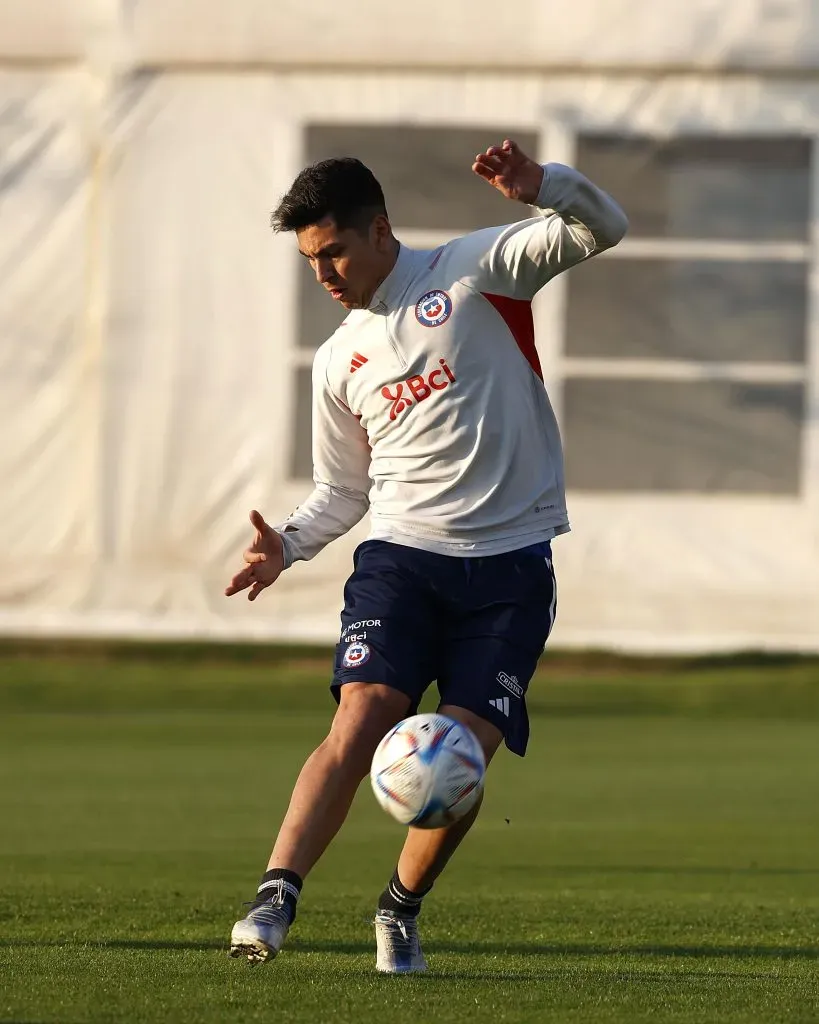 Maximiliano Rodríguez en la Roja. Crédito: ANFP.