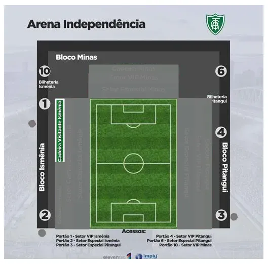 Venta de entradas para el América MG vs Colo Colo en Copa Sudamericana.