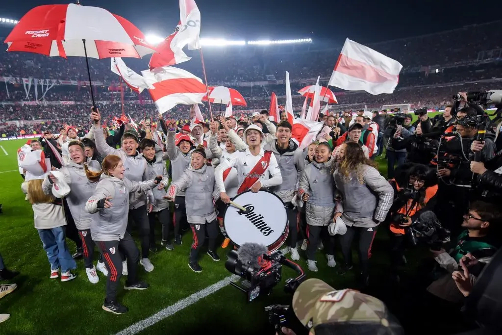 Pablo Solari se coronó campeón de Argentina con River Plate | Foto: Getty