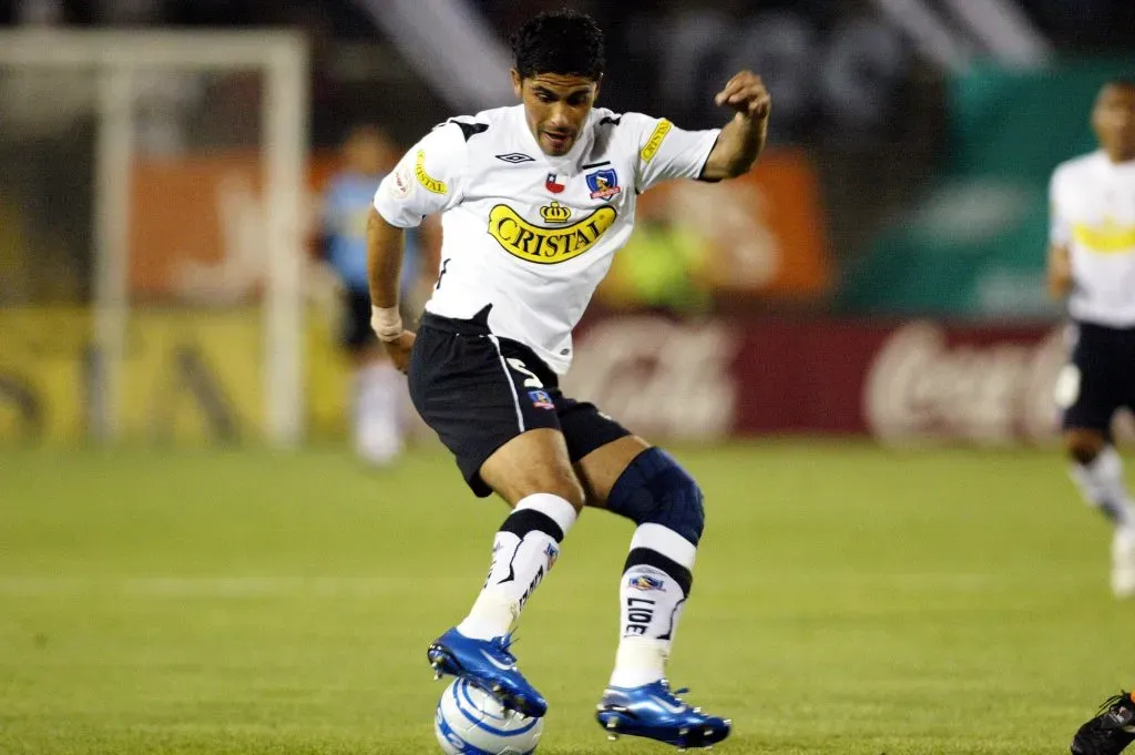 Miguel Riffo jugaba con una férula en su rodilla | Foto: Photosport