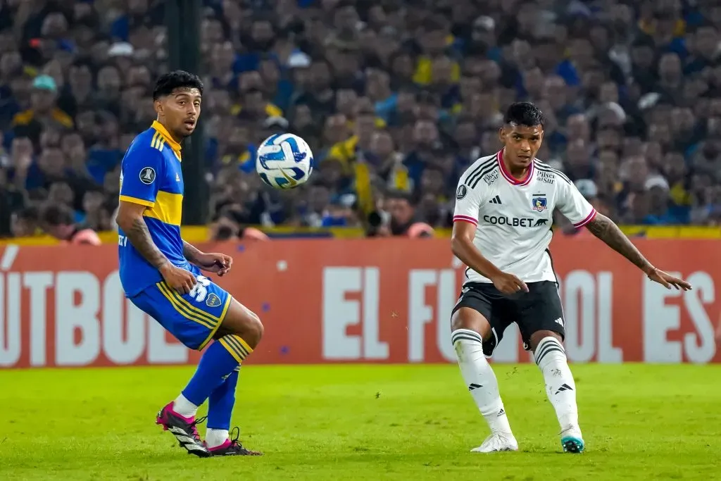 Daniel Gutiérrez enfrentando a Boca Juniors en la Copa Libertadores. (Foto: Guillermo Salazar/DaleAlbo)