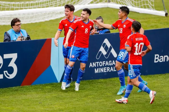 Chile goleó 5-0 a República Dominicana | Foto: Pablo Tomasello/Santiago 2023 vía Photosport