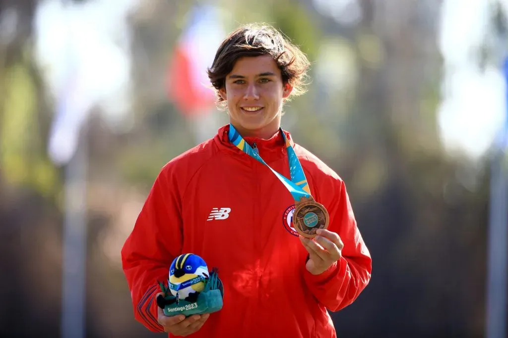 Martín Labra gana un nuevo bronce para Chile: Fuente: Javier Valdes Larrondo/Santiago 2023 vía Photosport