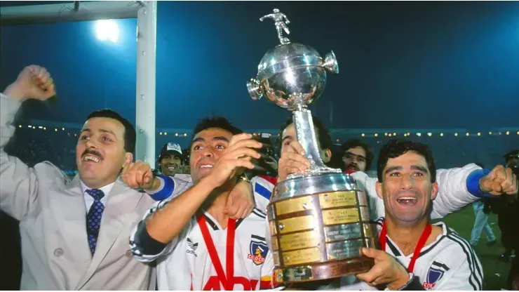 Colo Colo celebra la consagración en Copa Libertadores del año 1991 | Foto: Archivo