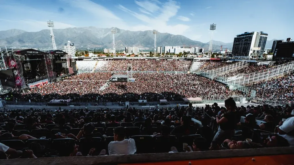 Así se vio el Monumental en el Knotfest 2022.